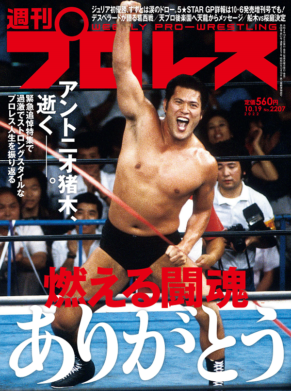 週刊プロレス 10月19日号