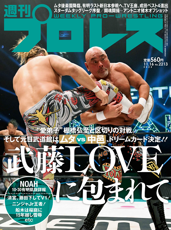 週刊プロレス 11月16日号