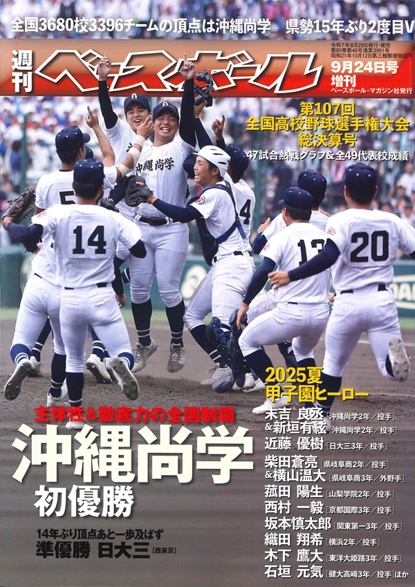 第107回全国高校野球
選手権大会 総決算号