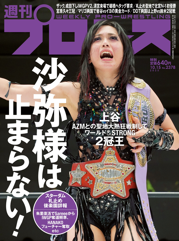 週刊プロレス 10月15日号