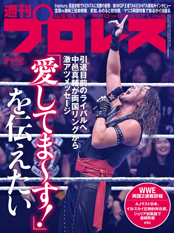 週刊プロレス 11月 5日号