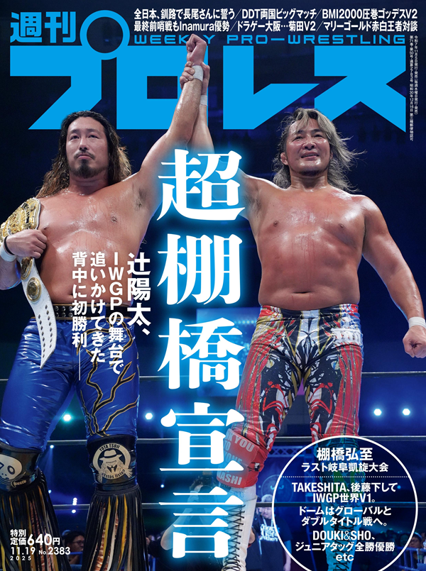 週刊プロレス 11月19日号