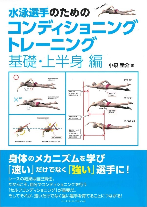 水泳選手のためのコンディショニングトレーニング　基礎・上半身編