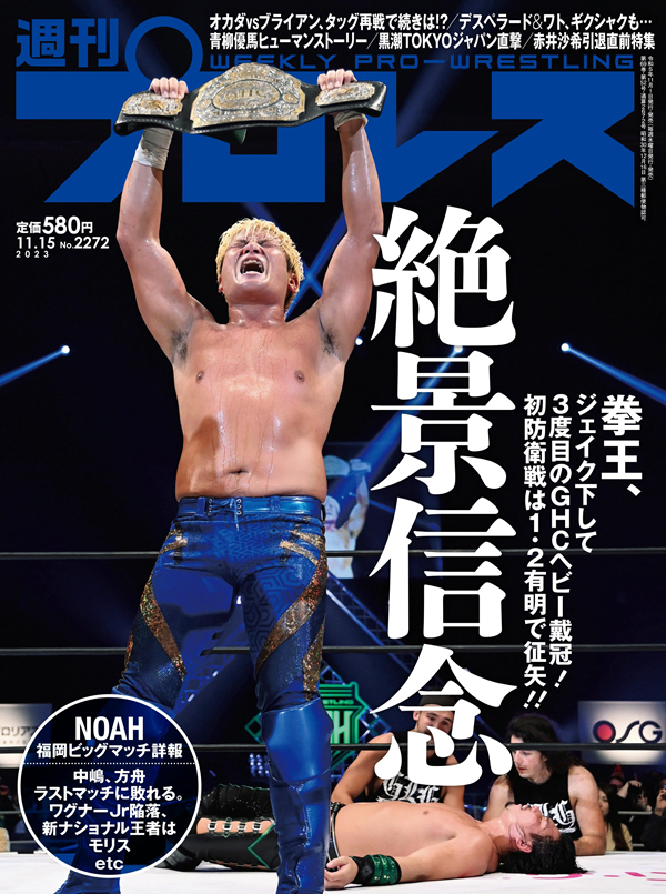 週刊プロレス 11月15日号