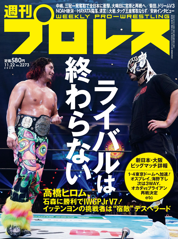 週刊プロレス 11月22日号