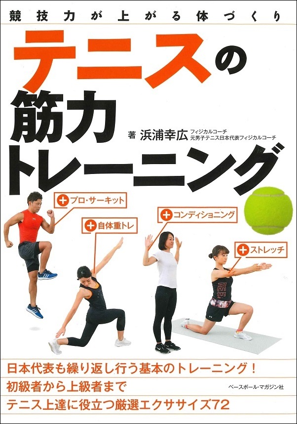 競技力が上がる体づくり テニスの筋力トレーニング